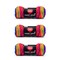 Red Heart Super Saver Favorite Stripe Yarn - 3 Pack of 141g/5oz - Acrylic - 4 Medium (Worsted) - 236 Yards - Knitting/Crochet